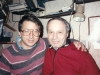 1987. Dr. Bruce Leibowitz and Anatolii Genis at Kosharovsky apt., Moscow, 1987