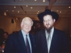 Frank Brodsky,  Rabbi Berl Lazar Moscow 2001, co Frank Brodsky