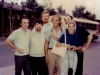 Igor Abramovich, Yuli Kosharovsky, Stuart Wurtman co, Joe Smukler, Iosif Beilin,Connie Smukler, Moscow, July 1974.