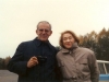 Forein Ministry General Director David Kimche and his wife, Moscow, 198?, co Yuli Kosharovsky