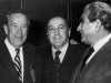  Senator Henry Jackson, head of Nativ Nehemia Levanon, president of WZO Arieh Dulzin,  Washington, 1982, co Kod Nativ.