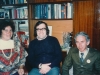 Enid Wurtman, co, meets with Leonid Volvovsky (center) and Benjamin Fain, Moscow, 1976