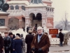 Michael Sherbourne in Red Square, Moscow, 1987