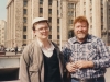 Mikhail Volkov, Stuart Wurtman co, Moscow, May 1989. 
