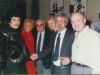 1989. Yaffa Yarkoni, Bernice Weston, Alexander Lerner, Naomi Leibler, Yuli Kosharovsky, Isi Leibler, Israel, Jerusalem, 1989.