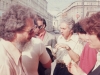Vladimir Slepak, Vladimir Lazaris, Benjamin Fain, Dina Beilin and Shirley Molod, Moscow, May 1977, co Alan Molod