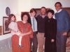 1986. Aliza, Enid, Elie and  Stuart Wurtman co, Adele and Joel Sandberg co, Jerusalem, Ramot,  1986